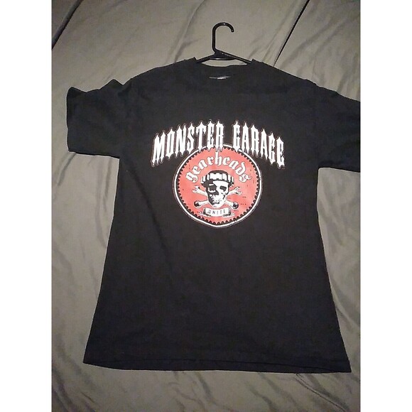 Y2k Monster Garage TV Show Gearheads Shirt Sz M - Picture 1 of 3